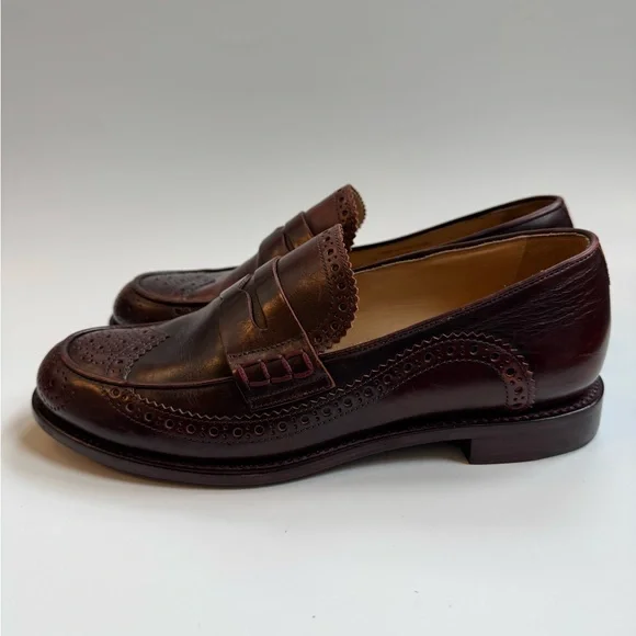 Office of Angela Scott Ms. Charlotte Leather Loafers - Picture 3 of 10